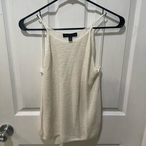 EUC Banana Republic Ivory knit top